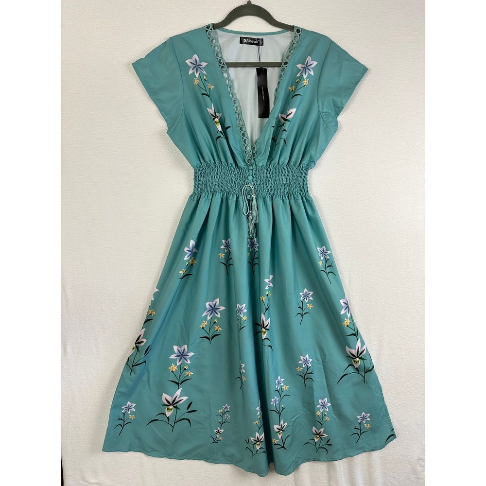 Allegra K Dress Women's Large Floral NWT